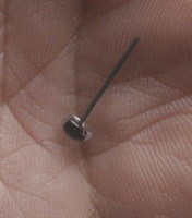 glass eye on wire glass eye on wire